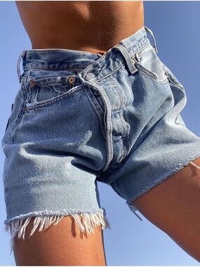 EB Denim Crossover Shorts
